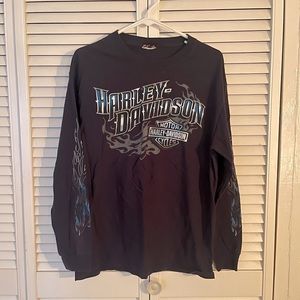 Harley Davidson Simi Valley navy blue long sleeve tee